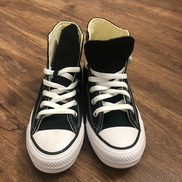 Brand new  black and white Converse All Star Hi - Picture 2 of 4